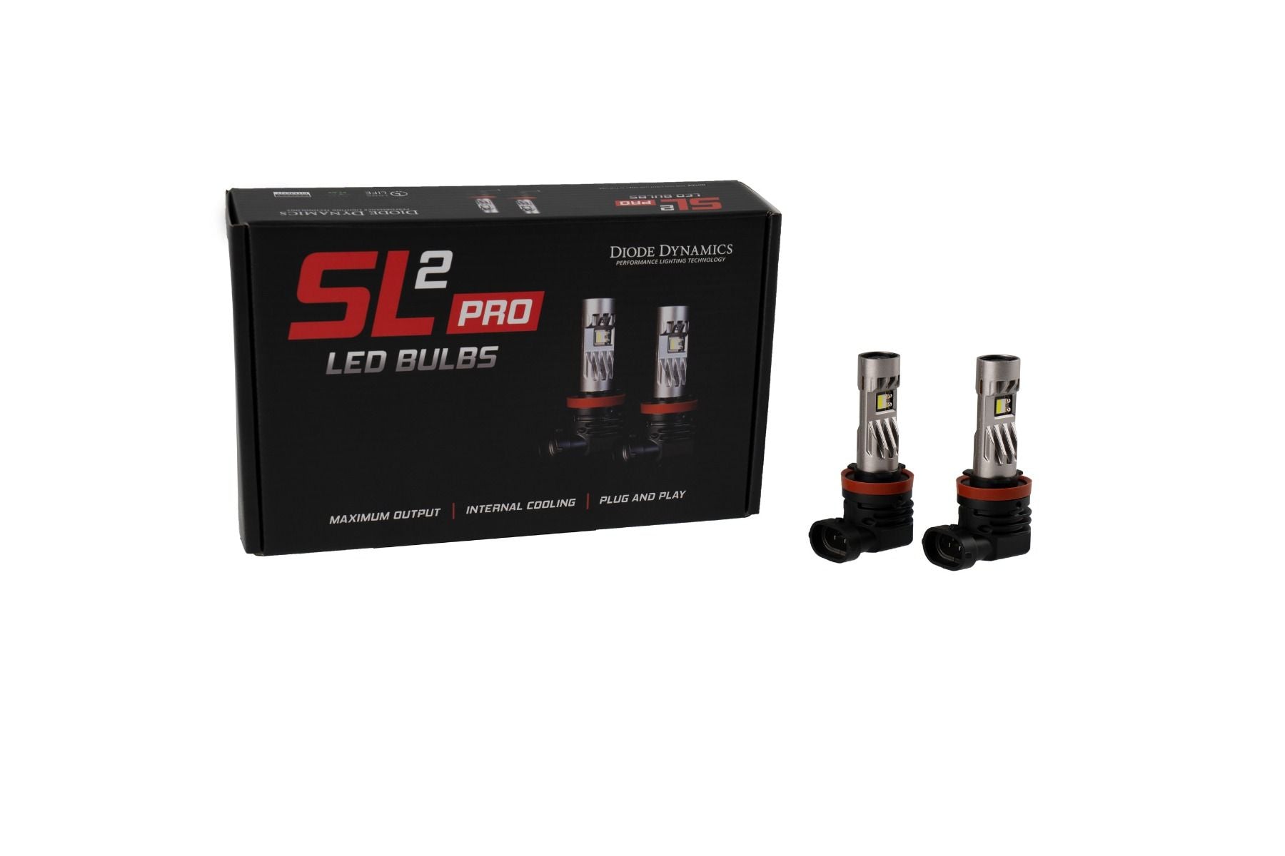 F-150 18-2023 H11/H8/H9 White SL2 Pro LED Bulbs (pair) with AntiFlicker Modules