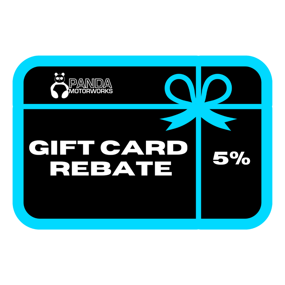 5% Gift Card Rebate (VOID IF COMBINED WITH DISCOUNT CODE)