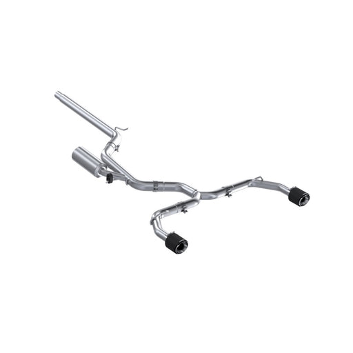 MBRP 2022-2024 Volkswagen Golf GTI MK8 T304 SS 3in Cat-Back Exhaust 2.5in Dual Split Rear