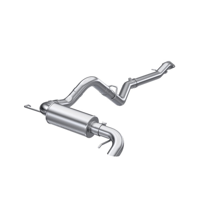 MBRP 21+ Ford Bronco 2.3L/2.7L EcoBoost 2/4DR Aluminized Steel High Clearance Cat-back Exhaust, Street Profile
