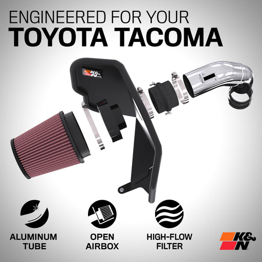 K&N 2024 Toyota Tacoma 77 Series Air Intake