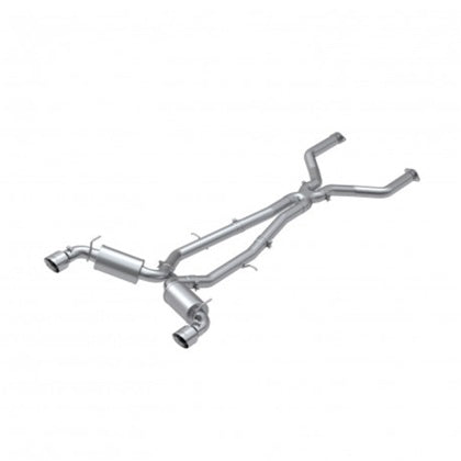 MBRP 17-22 Infiniti Q60 3.0L RWD/AWD Cat Back Dual Rear