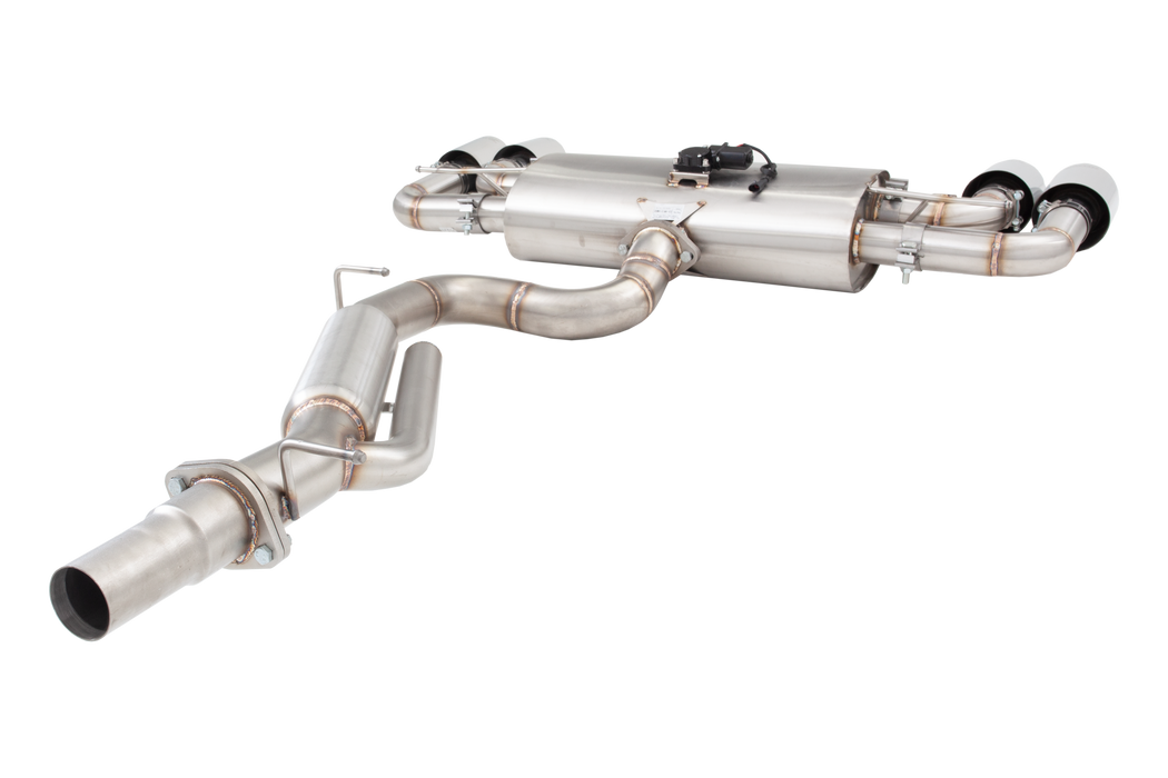 XForce VW GOLF R MK7.5 Varex Valved Cat Back Exhaust With SmartBox Control Kit (18-21 Golf R MK7.5)