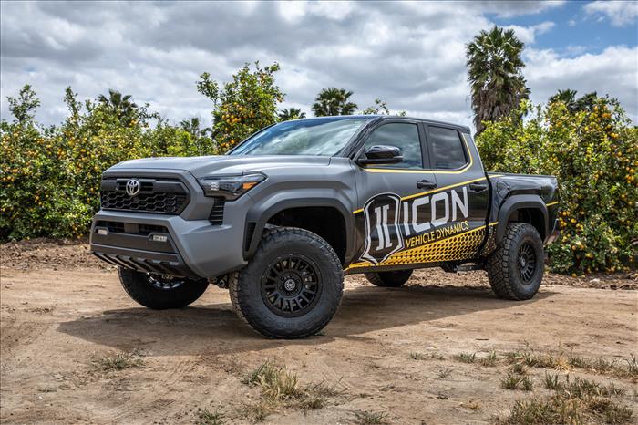 ICON 2024+ Toyota Tacoma 1.25in-3in Stage 8 Suspension System Billet