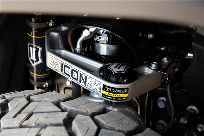 ICON 2024+ Toyota Tacoma 1.25in-3in Stage 4 Suspension System Billet