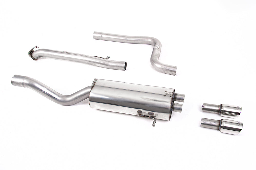 MILLTEK NON RESONATED CAT-BACK EXHAUST SYSTEM (FIESTA ST 2014-2019)