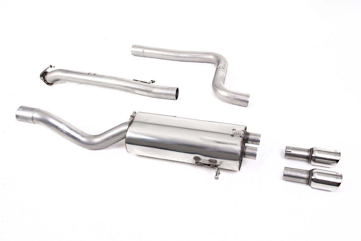 MILLTEK NON RESONATED CAT-BACK EXHAUST SYSTEM (FIESTA ST 2014-2019)