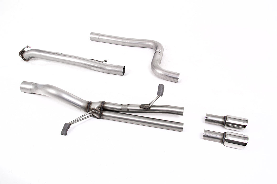 MILLTEK STRAIGHT THROUGH CAT-BACK EXHAUST SYSTEM (FIESTA ST 2014-2019)