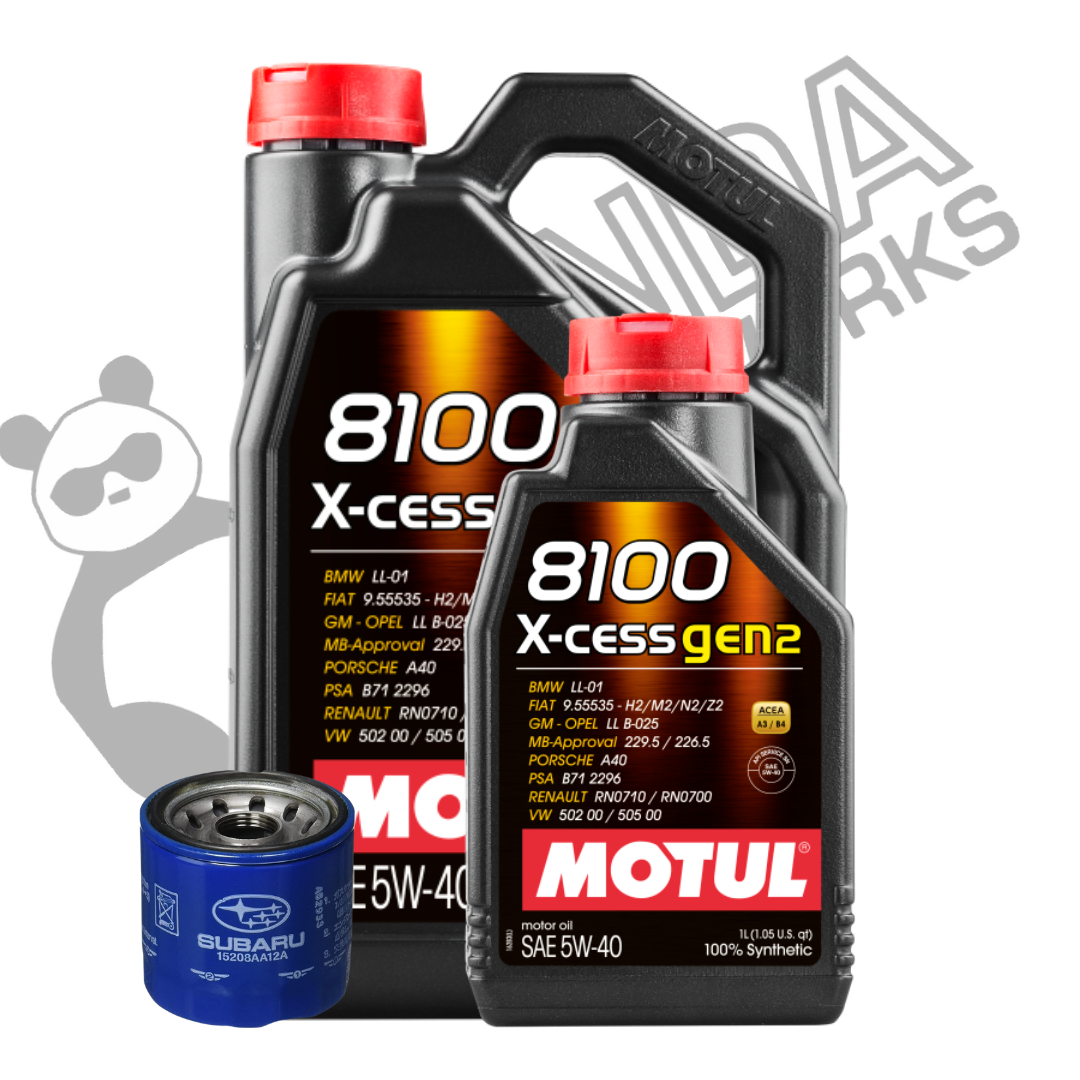 Motul Oil Change Package WRX/STI/Legacy GT/Forester XT 