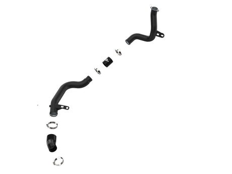 AFE - aFe 22 - 23 Hyundai Kona N L4 2.0L (t) BladeRunner 2 - 1/4in to 2 - 1/2in Aluminum Hot Charge Pipe - Black - Panda Motorworks