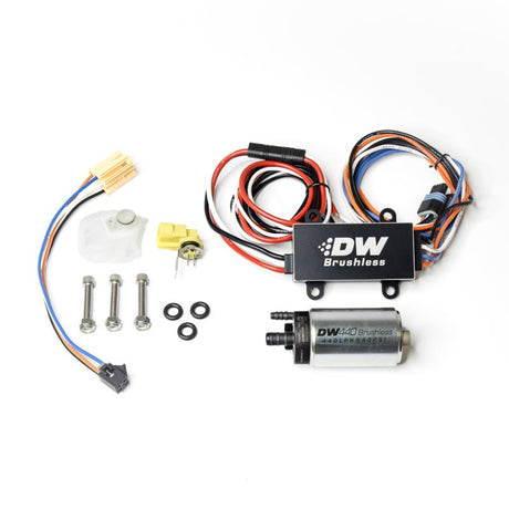 DeatschWerks - DeatschWerks 14 - 19 Ford Fiesta ST 440lph Intank Brushless Fuel Pump w/9 - 0912 Install kit/C102 Controller - Panda Motorworks