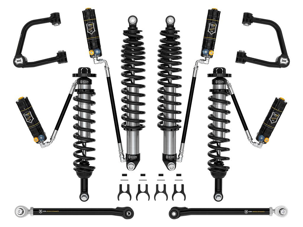 ICON 21-24 BRONCO SASQUATCH 2-3" LIFT STAGE 6 SUSPENSION SYSTEM CDXS TUBULAR