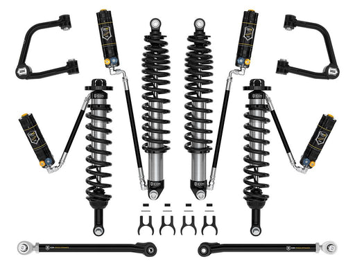 ICON 21-24 BRONCO SASQUATCH 2-3" LIFT STAGE 6 SUSPENSION SYSTEM CDXS TUBULAR HEAVY RATE