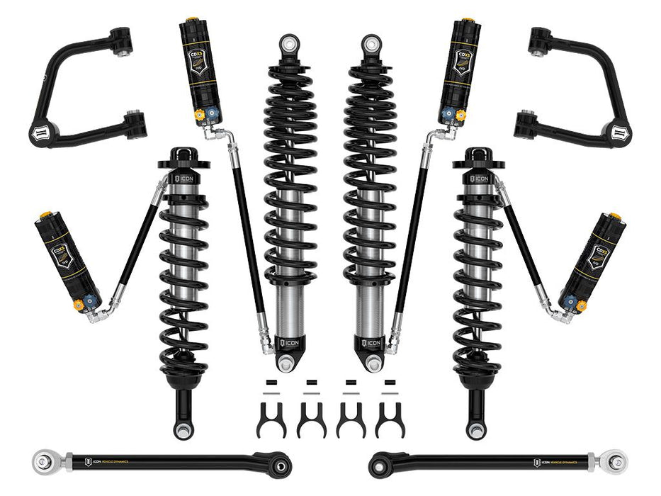 ICON 21-24 BRONCO SASQUATCH 2-3" LIFT STAGE 6 SUSPENSION SYSTEM CDXS TUBULAR