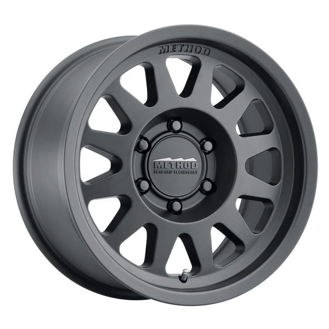 Method Wheels - Method MR704 17x8.5 0mm Offset 6x135 87mm CB Matte Black Wheel - Panda Motorworks