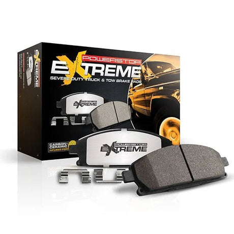 PowerStop - Power Stop 19 - 24 Ford Ranger Rear Z36 Truck & Tow Brake Pads w/Hardware - Panda Motorworks