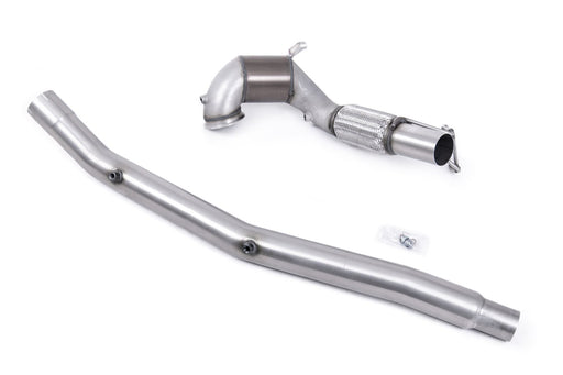 Milltek Large Bore Downpipe and Hi-Flow Sports Cat - Fits with OE Cat Back System Only