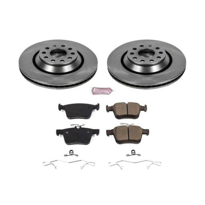 Power Stop 17-18 Audi RS3 Rear Autospecialty Brake Kit