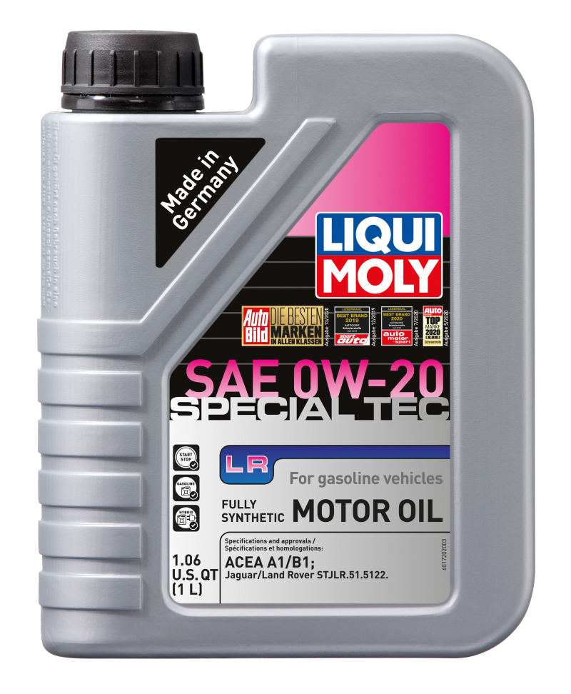 LIQUI MOLY 1L Special Tec LR Motor Oil 0W20 - Case of 6