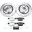 Power Stop 17-18 Audi RS3 Rear Z26 Street Warrior Brake Kit