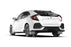 Rally Armor 17-19 Civic Sport Touring & Hatch Only UR White Mud Flap w/ Black Logo