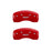 MGP 4 Caliper Covers Engraved Front & Rear MGP Red finish silver ch