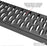 Westin 2022 Nissan Frontier Crew Cab & King Cab Running Board Westin Grate Steps - Textured Black Kit