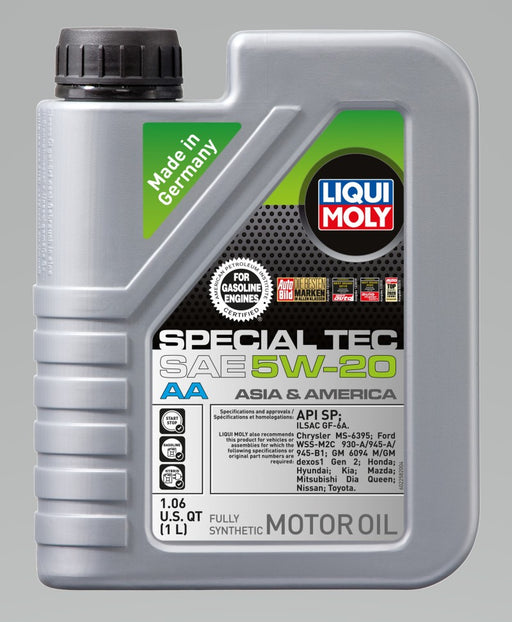 LIQUI MOLY 1L Special Tec AA Motor Oil 5W20 - Case of 6
