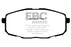 EBC 09-12 Hyundai Elantra 2.0 Touring Ultimax2 Front Brake Pads