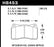 Hawk 03-06 Evo / 04-09 STi / 09-10 Genesis Coupe (Track Only) / 2010 Camaro SS Blue Race Front Brake