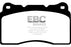 EBC 04-08 Acura TL 3.2 (Manual)(Brembo) Greenstuff Front Brake Pads