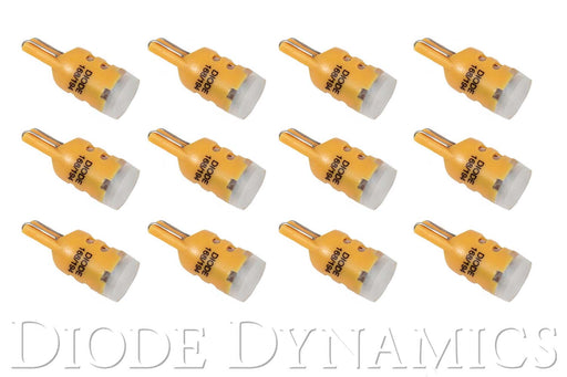 194 LED Bulb HP5 LED Amber Set of 12 Diode Dynamics