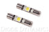 28mm SMF1 LED Bulb Amber Pair Diode Dynamics