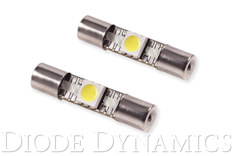 28mm SMF1 LED Bulb Green Set of 4 Diode Dynamics