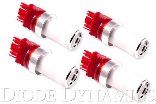 Rear Turn/Tail Light LED for 2007-2013 GMC Sierra 1500 3157 LED Bulb HP48 LED Red Set of 4 Diode Dynamics