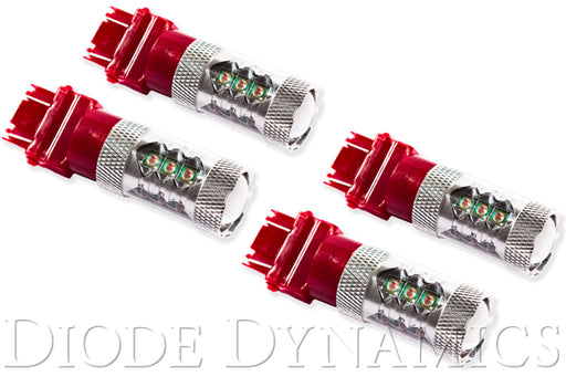 Rear Turn/Tail Light LED for 2007-2013 GMC Sierra 1500 3157 LED Bulb XP80 LED Red Set of 4 Diode Dynamics