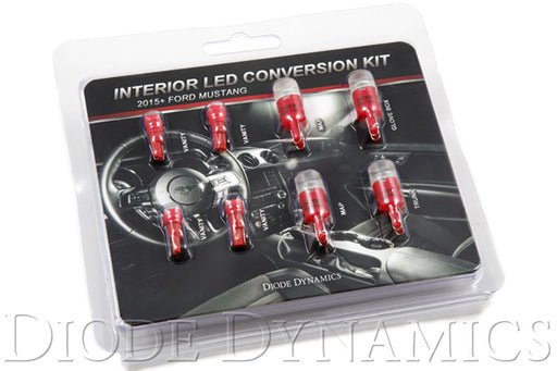 Mustang Interior Light Kit 15-17 Mustang Stage 1 Red Diode Dynamics