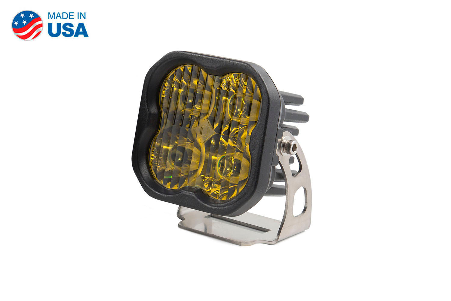 Worklight SS3 Sport Yellow Driving Standard Single Diode Dynamics