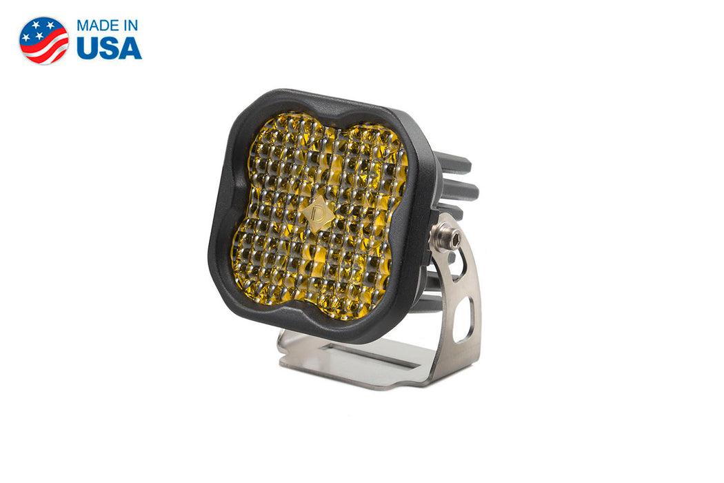 Worklight SS3 Sport Yellow Flood Standard Single Diode Dynamics