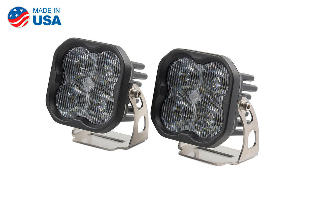 Worklight SS3 Pro White SAE Fog Standard Pair Diode Dynamics