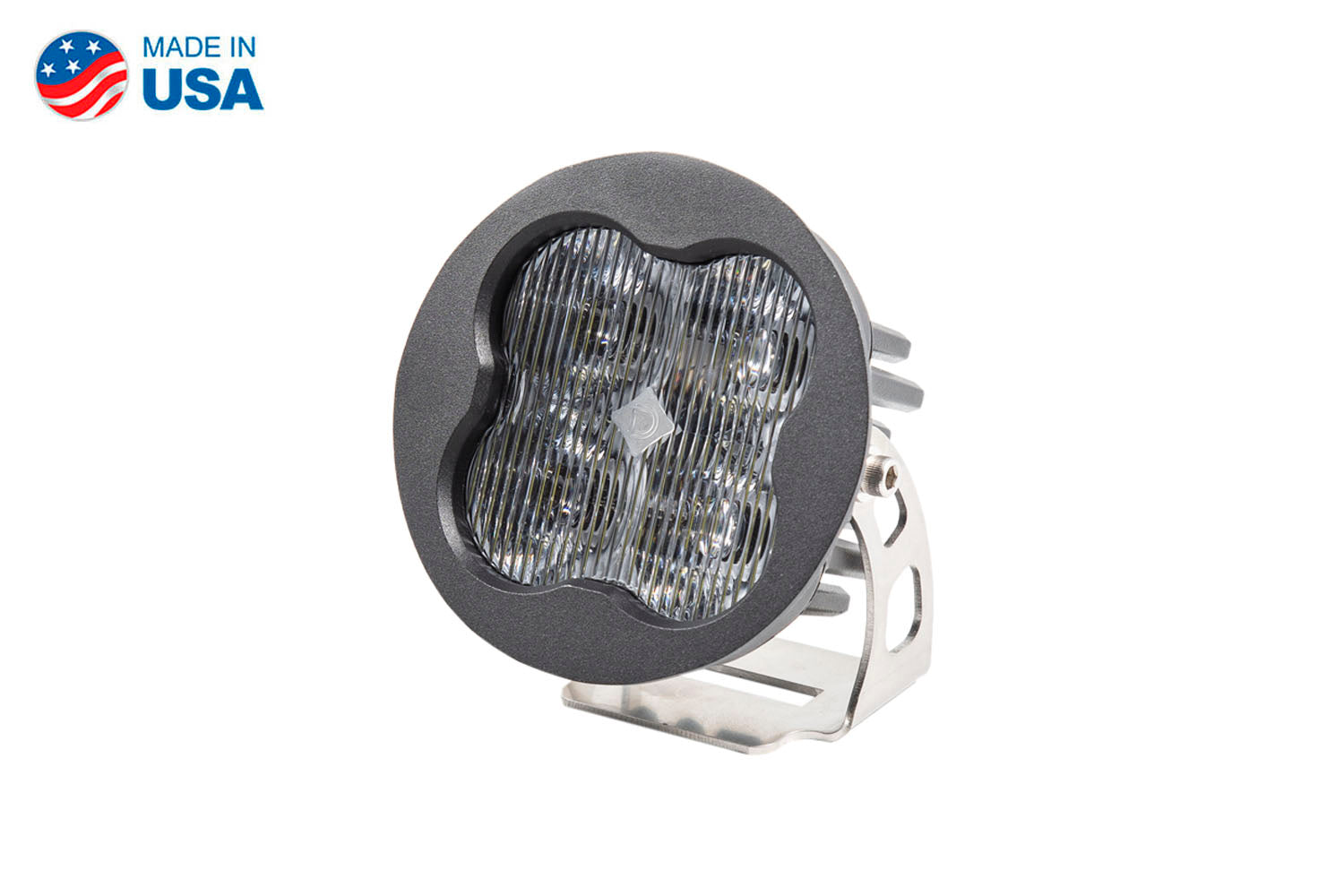 Worklight SS3 Sport White SAE Fog Round Single Diode Dynamics