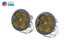 Worklight SS3 Pro Yellow SAE Fog Round Pair Diode Dynamics