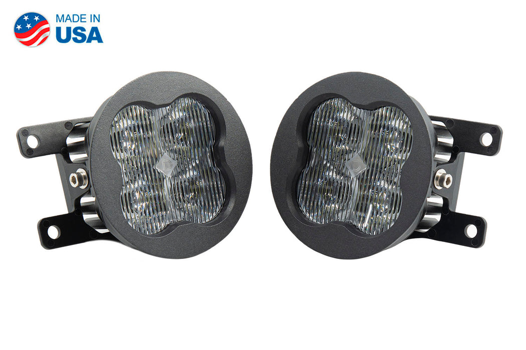 SS3 LED Fog Light Kit for 2013-2015 Honda Civic Si Sedan White SAE/DOT Fog Pro Diode Dynamics