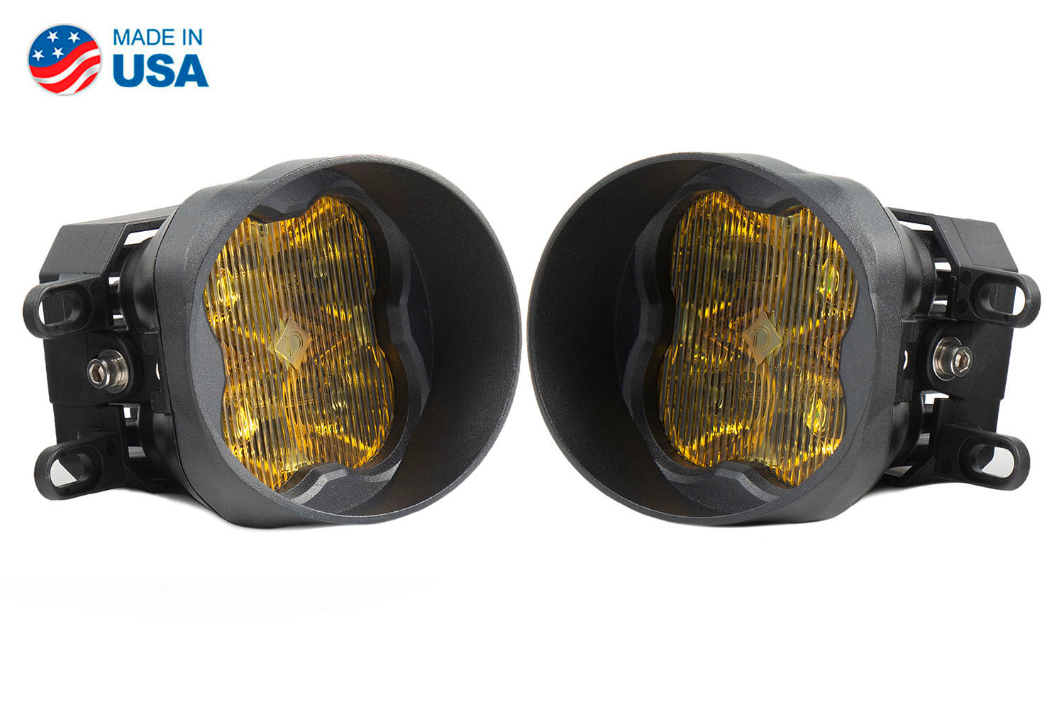 SS3 LED Fog Light Kit for 2013-2015 Lexus ES350 Yellow SAE/DOT Fog Sport Diode Dynamics