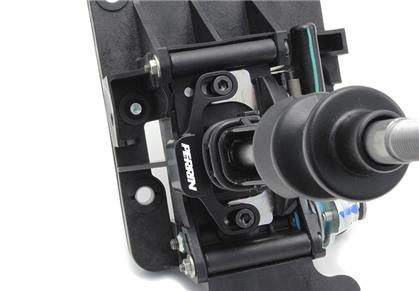 Perrin Subaru 2015 WRX/10-14 Legacy/Outback/14+ Forester Manual Shifter Stop - Black Anodized - Panda Motorworks - 2