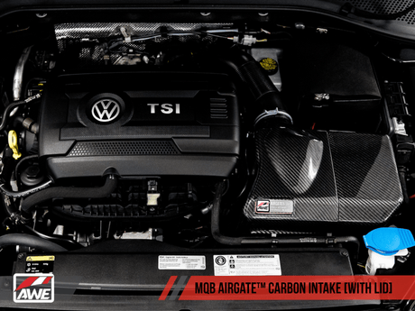 AWE Tuning - AWE Tuning Audi / Volkswagen MQB/Golf R AirGate Carbon Fiber Intake Lid - Panda Motorworks