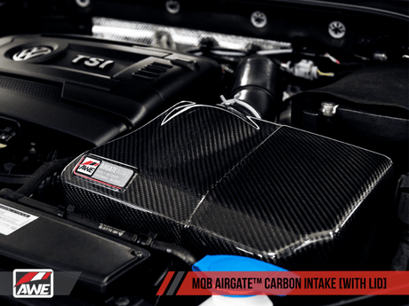 AWE Tuning - AWE Tuning Audi / Volkswagen MQB/Golf R AirGate Carbon Fiber Intake Lid - Panda Motorworks