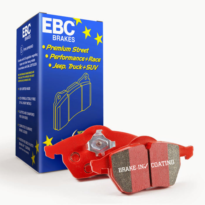 EBC 12+ Acura RDX 3.5 Redstuff Front Brake Pads