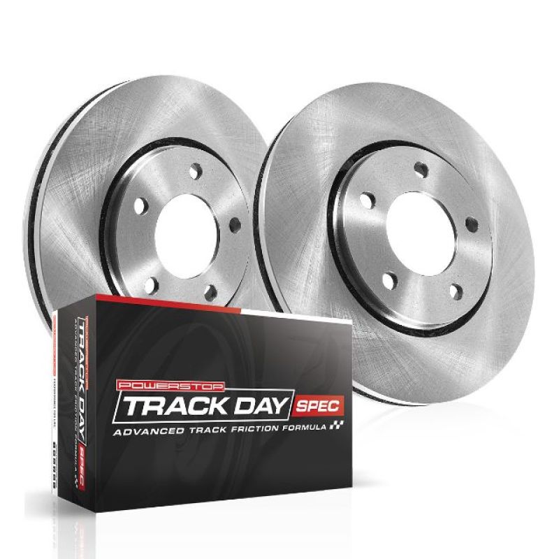 Power Stop 15-18 Volkswagen Golf Rear Track Day SPEC Brake Kit