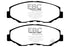 EBC 13-15 Acura ILX 1.5 Hybrid Yellowstuff Front Brake Pads